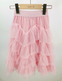 Long skirt pink