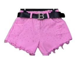 Short belt daimond pink