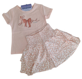 Set leopard dreams peach