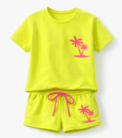 sunny palm set geel