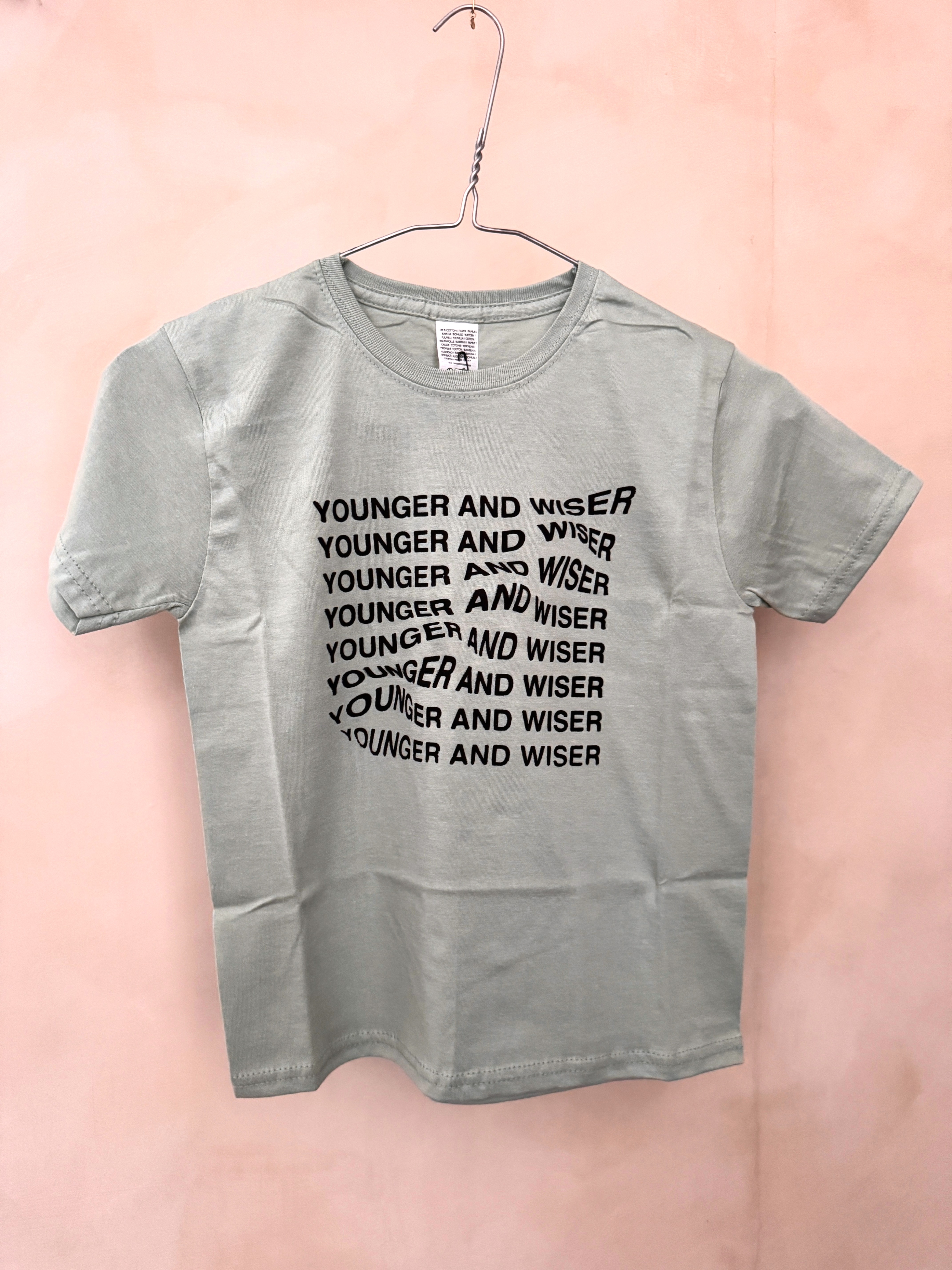YOUNG DOUBLE _ YD T-Shirt Kid's Younger + Wiser