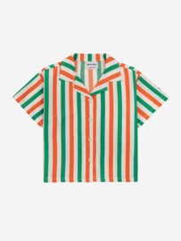 BOBO CHOSES_Vertical Stripes woven shirt