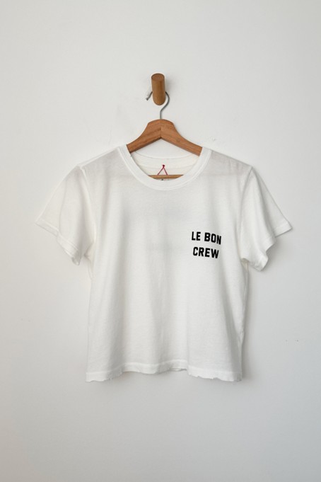 LE BON SHOPPE_Darling Tee - Le bon Crew (Vintage White)