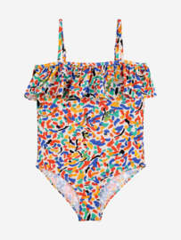 BOBO CHOSES_Confetti all over flounce swimsuit