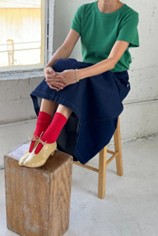 LE BON SHOPPE_Farm Girl Skirt - Raw Denim