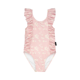 DAILY BRAT_Alison swimsuit soft flowers soft pink
