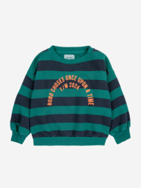 BOBO CHOSES_Bobo Circle stripes sweatshirt