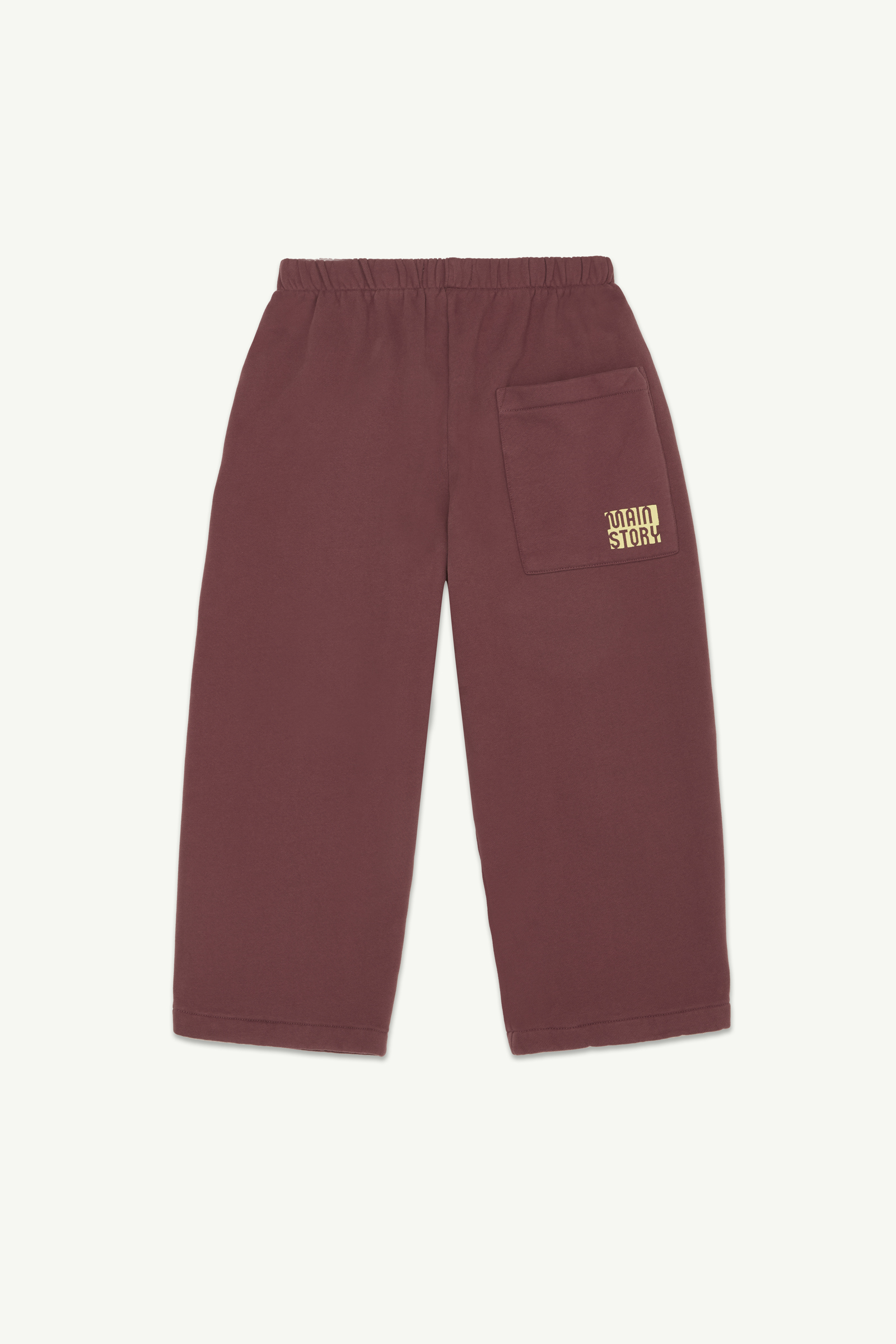 MAIN STORY_Lounge Pant - Burgundy Fleece