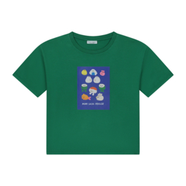 DAILY BRAT_More sushi please t-shirt summer green