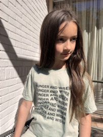 +YOUNG DOUBLE _ YD T-Shirt Kid's Younger + Wiser