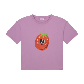 DAILY BRAT_Berry t-shirt lilavender