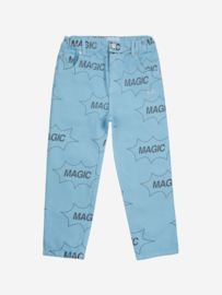 BOBO CHOSES_It's Magic all over denim baggy pants