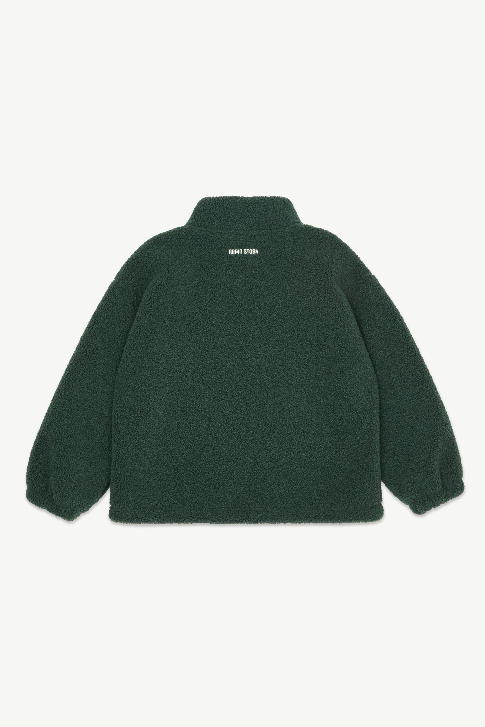 MAIN STORY_Fleece Jacket - Green Teddy Polar Fleece