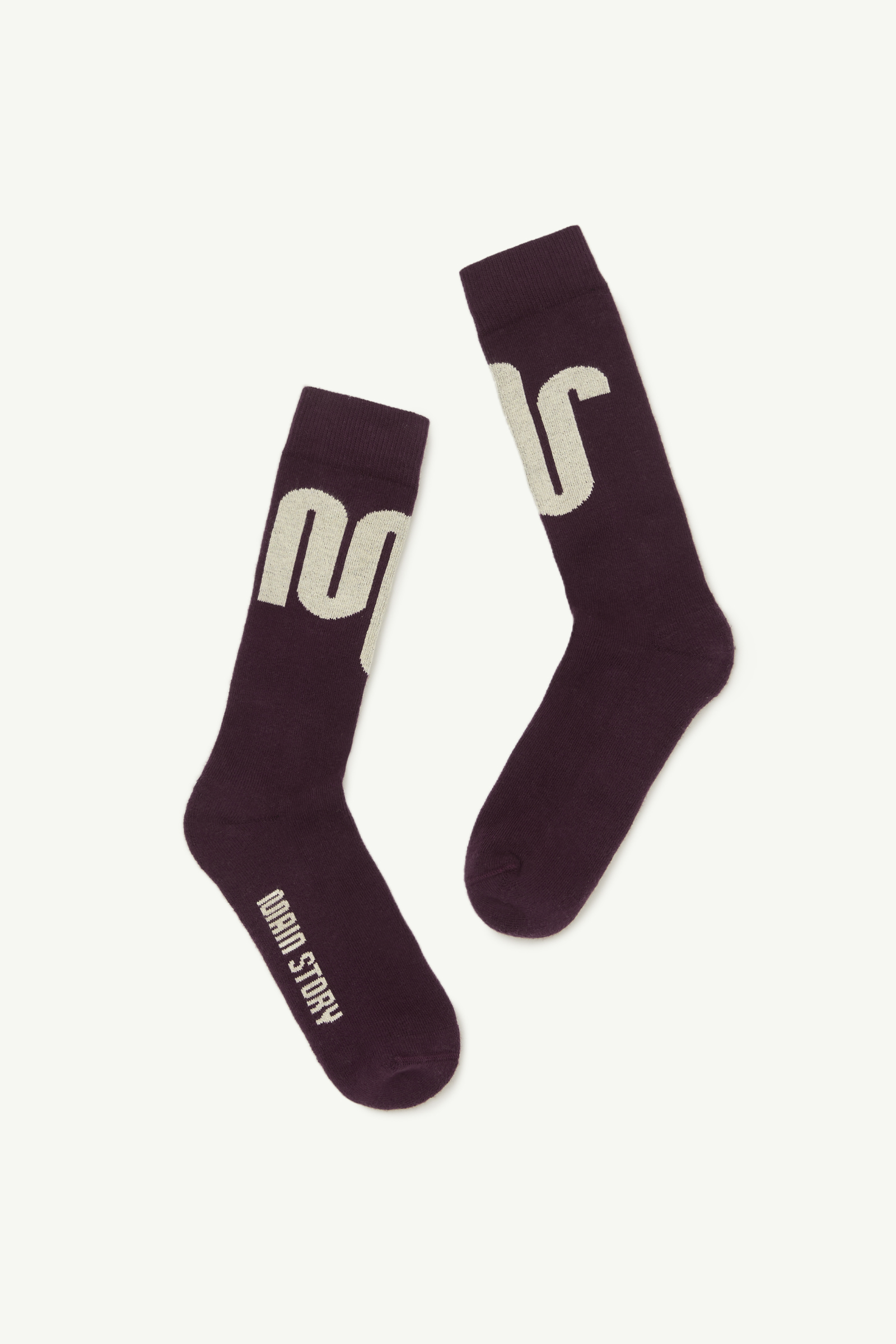 MAIN STORY_sock_Burgundy Knit