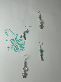 ANAGEMS_ Bubbly The Seahorse earrings