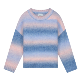 DAILY BRAT_RAINBOW CASCADE KNITTED SWEATER HARMONY