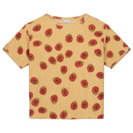 DAILY BRAT_Very berry towel t-shirt sand