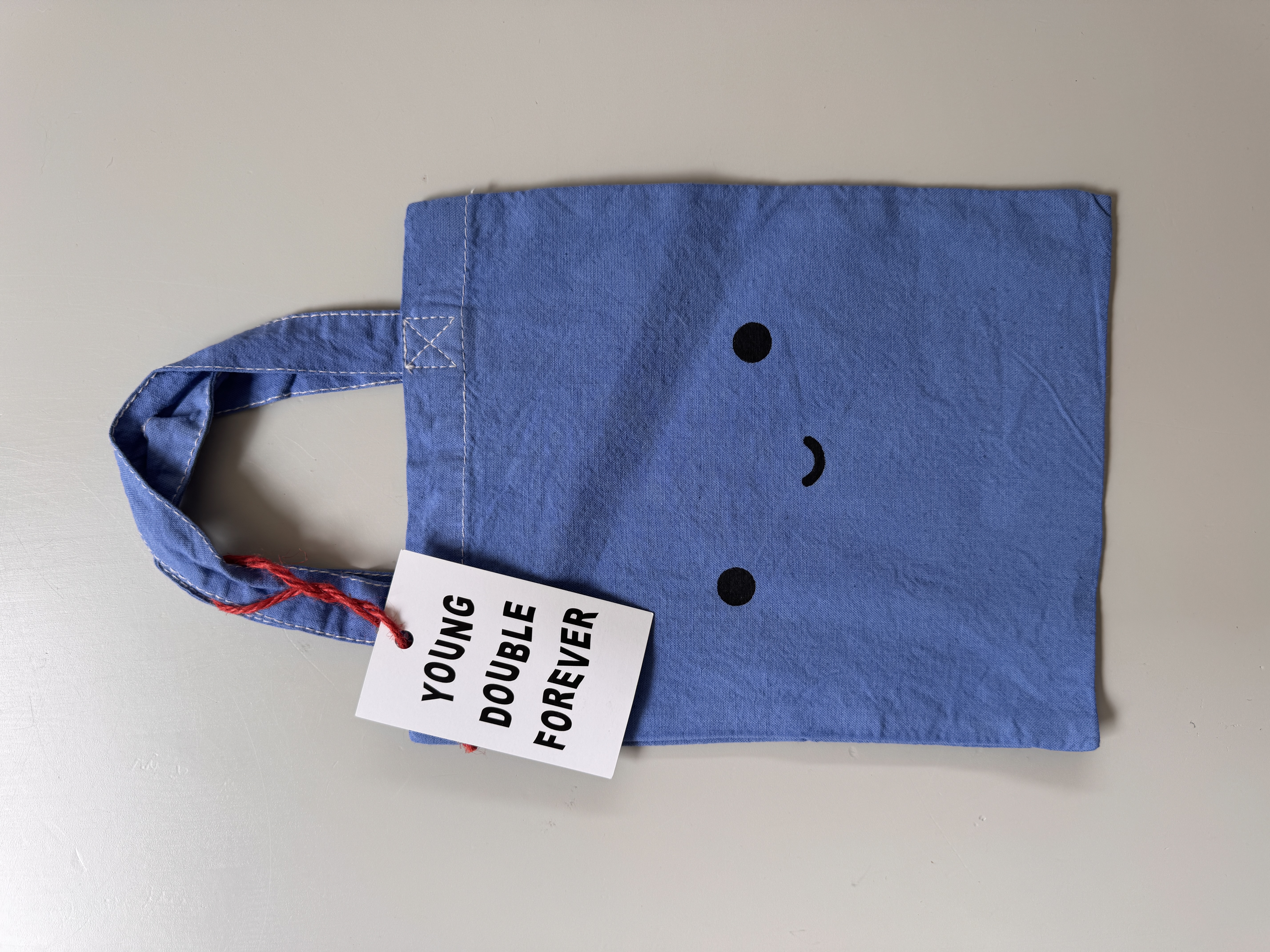 YOUNG DOUBLE _ YD happy bag kobalt