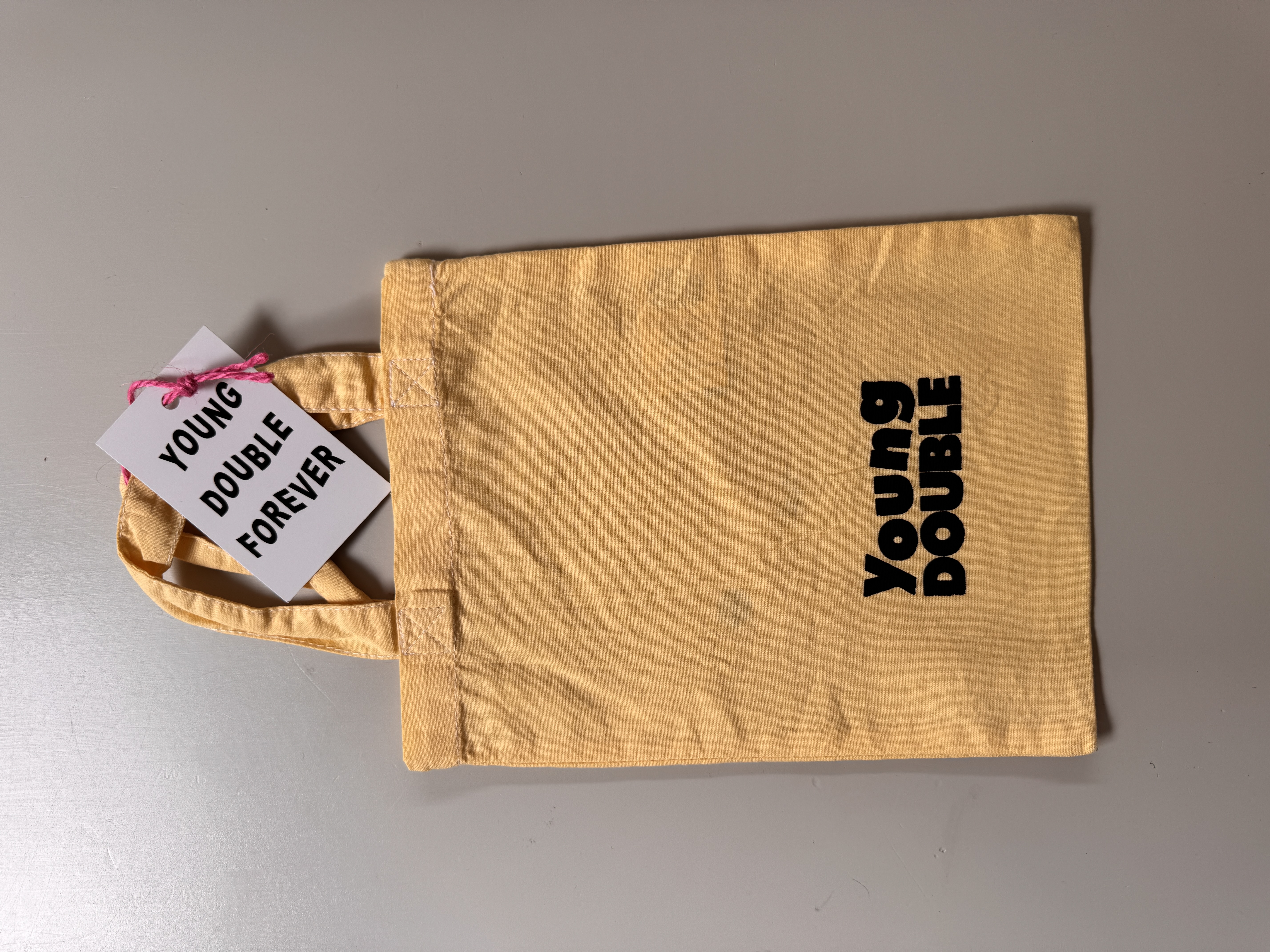YOUNG DOUBLE _ YD happy bag yellow