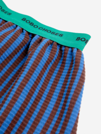 BOBO CHOSES_stripes ribbed skirt