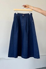 LE BON SHOPPE_Farm Girl Skirt - Raw Denim