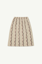 MAIN STORY_Bubble Sweatshirt - Midi Skirt - Birch Squiggle