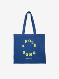 BOBO CHOSES_A Folk Song blue tote bag pack