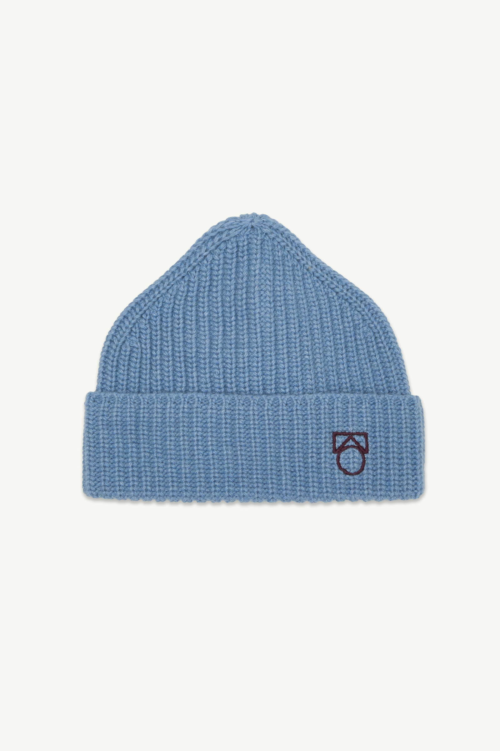 MAIN STORY_Beanie_Blue Rib Knit