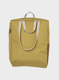 SUSAN BIJL_The New Tote Bag Moss & Camel Large