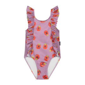 DAILY BRAT_Alison swimsuit happy berry lillavender