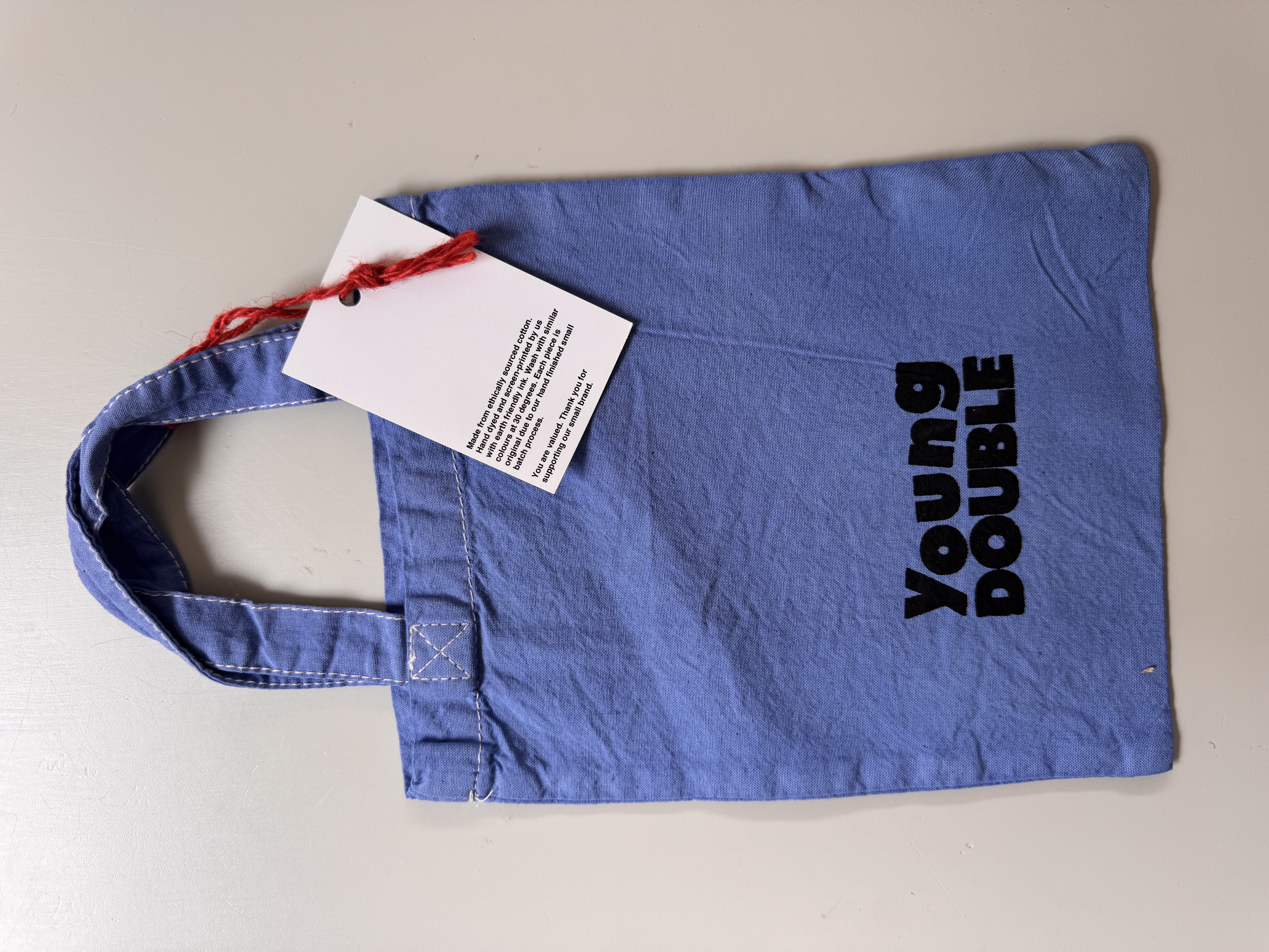 YOUNG DOUBLE _ YD happy bag kobalt