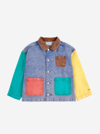 BOBO CHOSES_Color block denim jacket