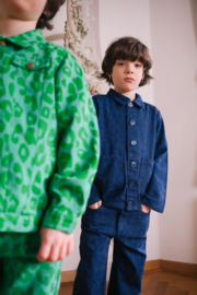 DAILY BRAT_SNAZZY LEOPARD JACKET LAGOON