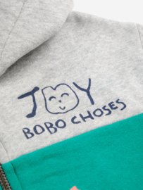 BOBO CHOSES_Smiling zipped hoodie
