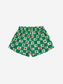 BOBO CHOSES_Tomato all over ruffle shorts