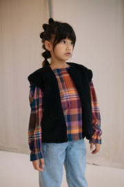 DAILY BRAT_angi teddy vest