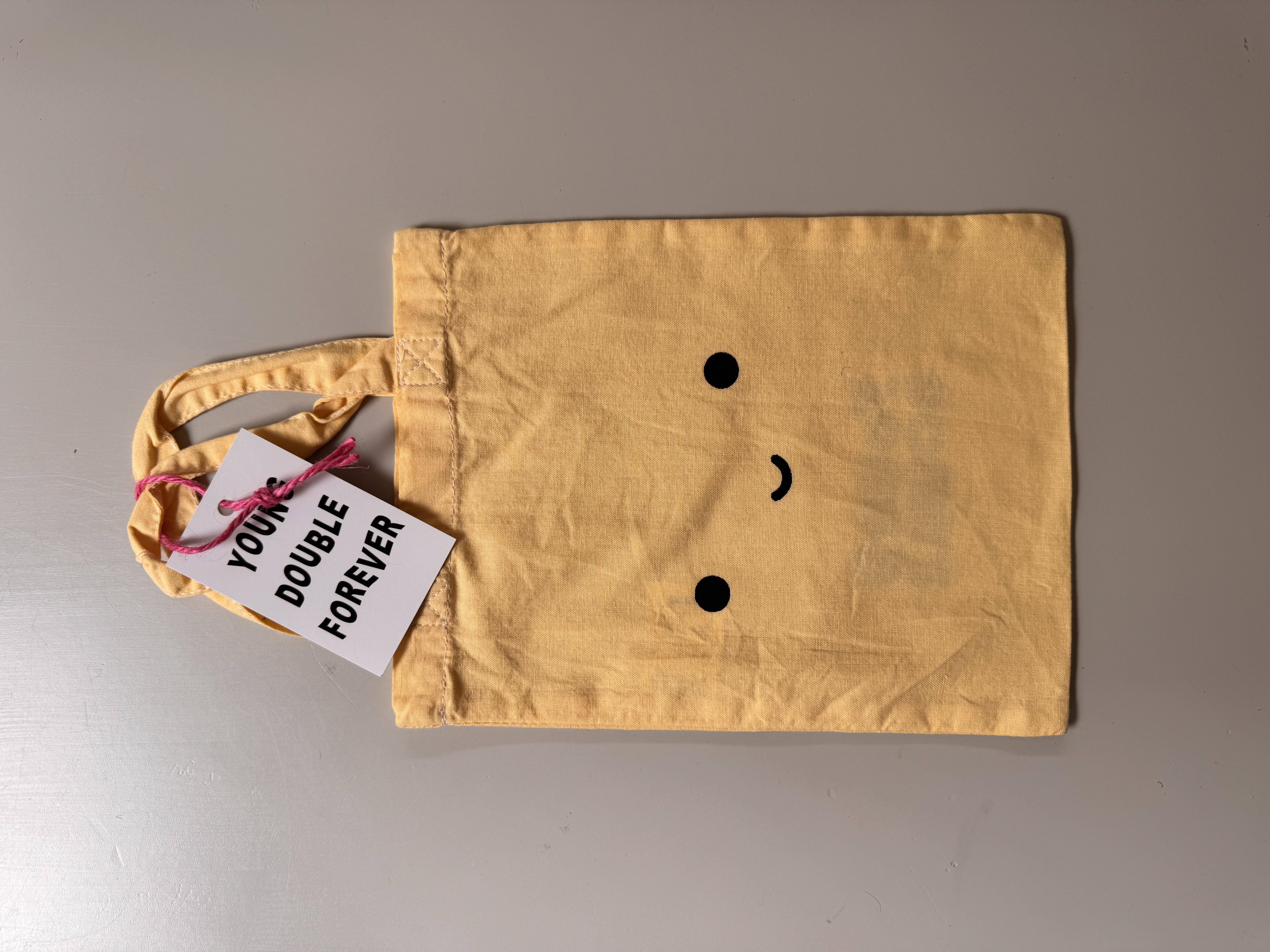 YOUNG DOUBLE _ YD happy bag yellow