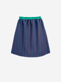 BOBO CHOSES_stripes ribbed skirt