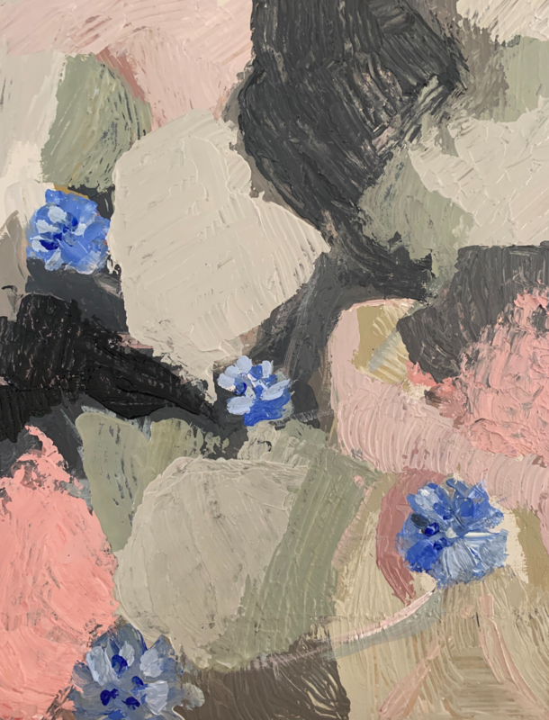 BLURRY CORN FLOWER_33 x 41