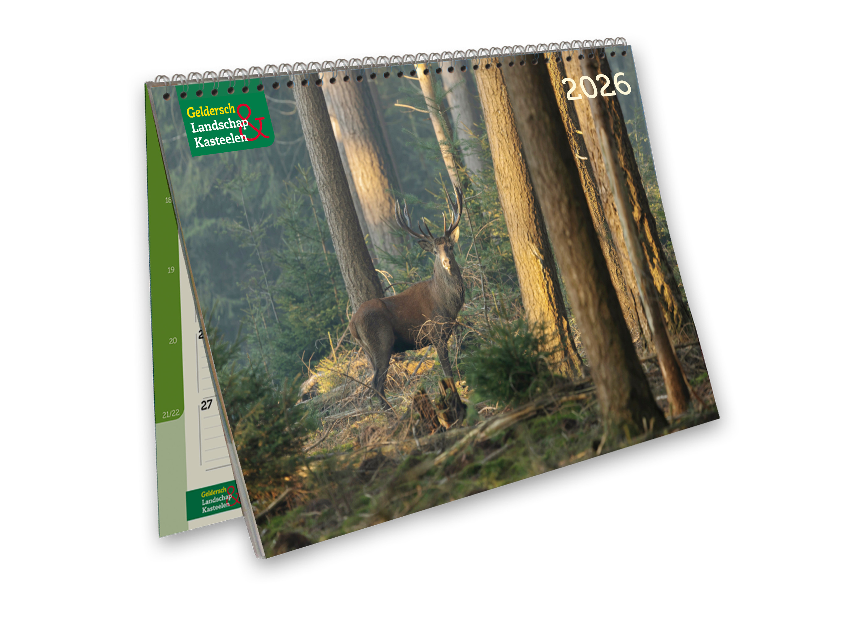 Jaarkalender 2026 Geldersch Landschap & Kasteelen
