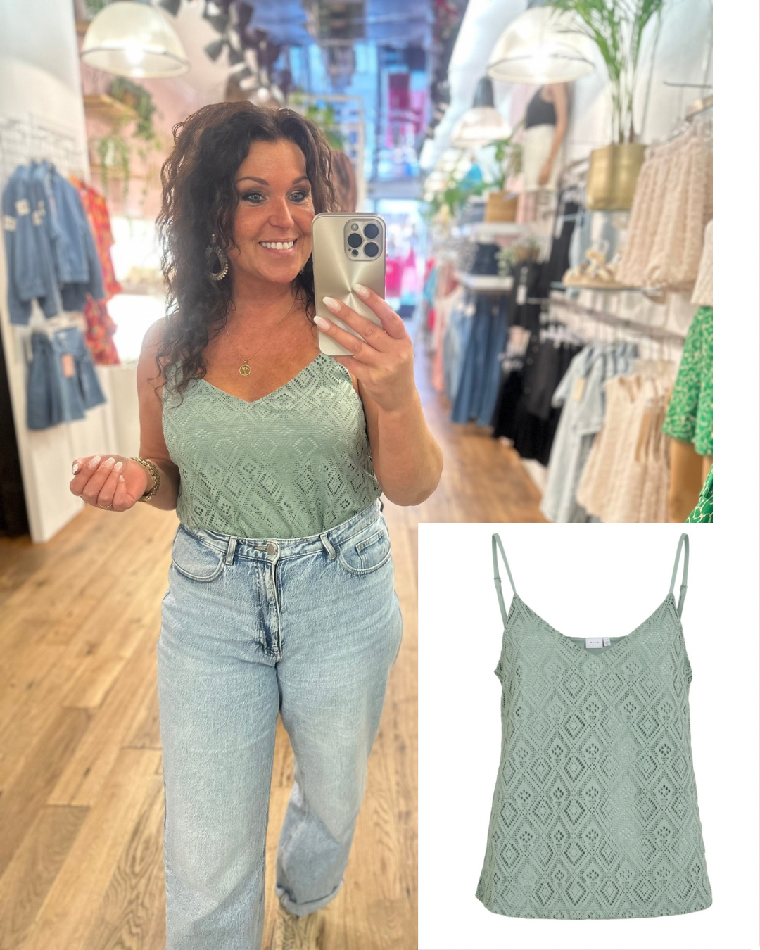 Hemdje Nusa | Mint groen