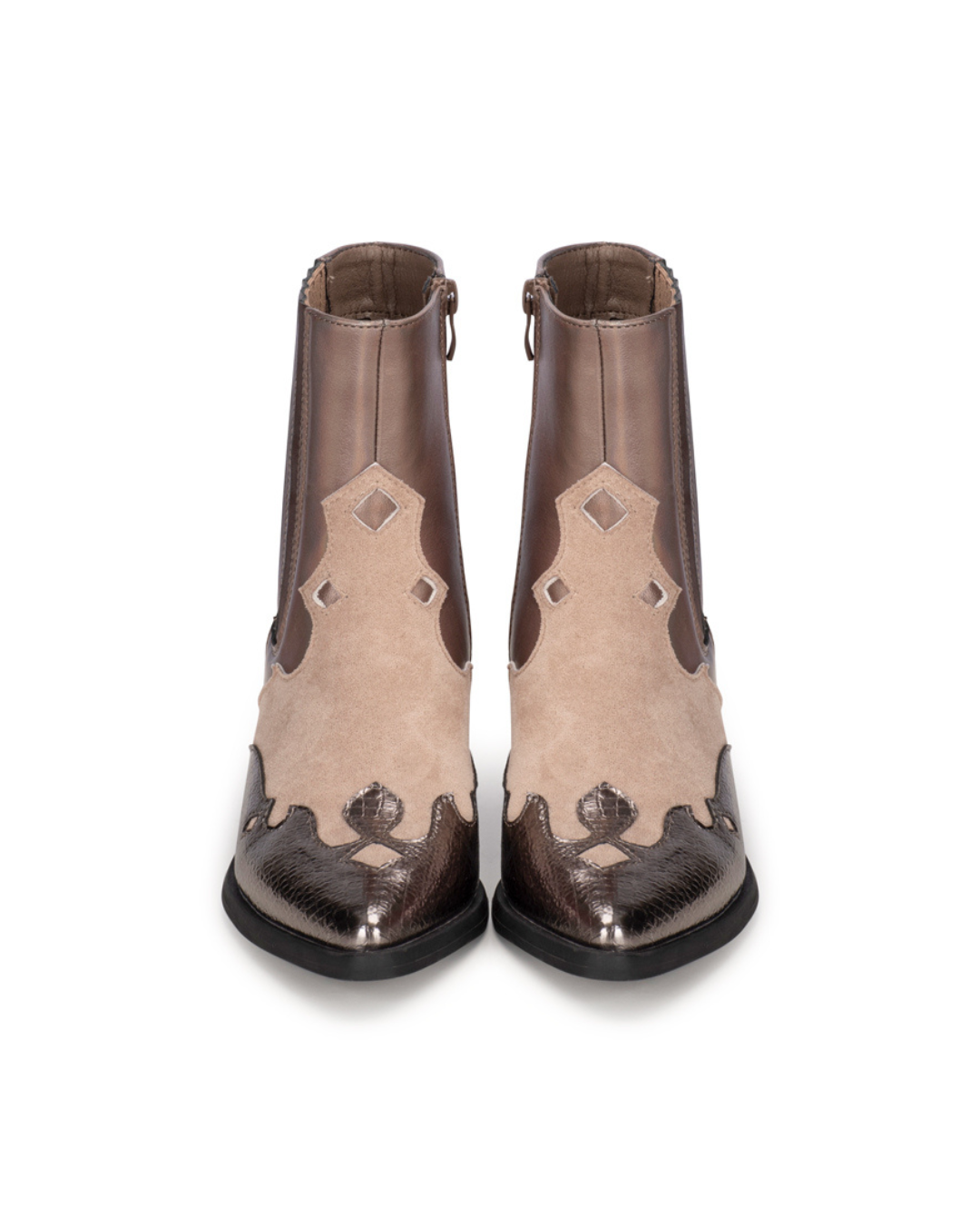 Western laarsje Roxi | pewter