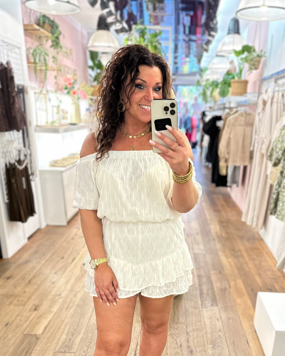 Playsuit Gini - Off white