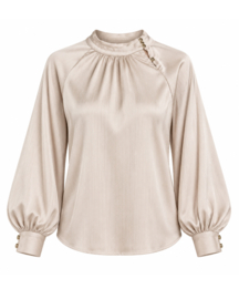 Top satin Saar  - Champagne