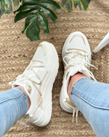 Posh sneakers | Beige/wit