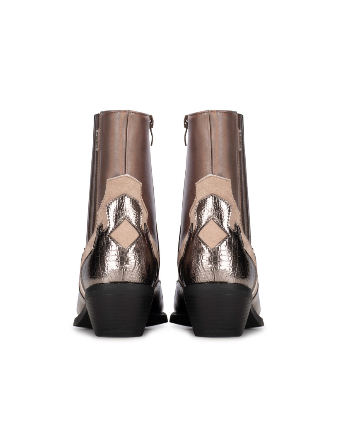 Western laarsje Roxi | pewter
