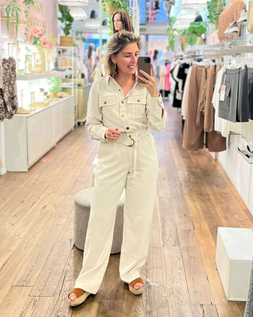 Jumpsuit Marie - Beige