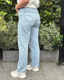 Kelly hw straight jeans | Blauw