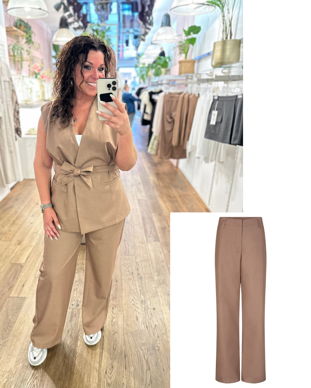 Pantalon Shayma - Beige
