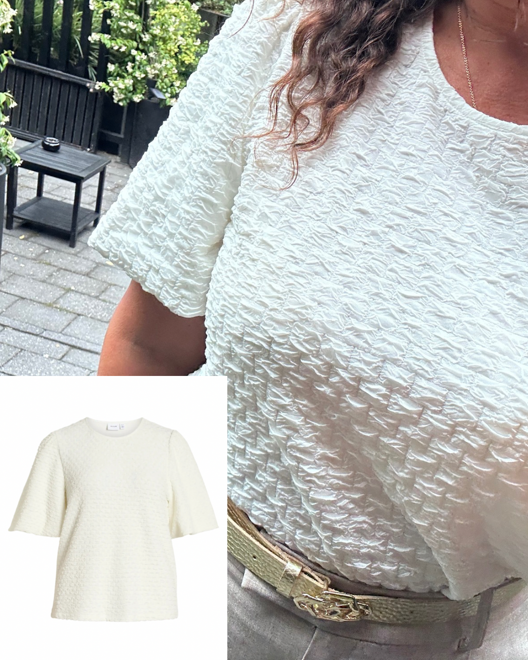 Top Hebe - Off white